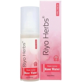 Riyo Herbs Steam Distilled Rose Water for Face 100 ml- Face Toner,Skin Toner & Makeup Remover