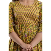 PALANI-HUB  Women Maternity/Nursing Nighty  (Yellow)