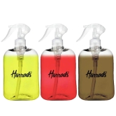 HARRODS Spray Bottle Combo Pack - 250ml Empty Bottles for Travel, Liquid, Room Spray, Fogging, Hand Wash, and Rangoli - Set of 2