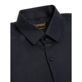 Indian Needle Men's Cotton Solid Formal Shirt's-M / Navy-Blue