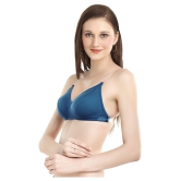 Madam Navy Cotton Convertable Bra - 30