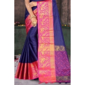 LEELAVATI - Multicolor Silk Saree With Blouse Piece ( Pack of 1 ) - Multicolor