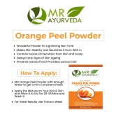 MR Ayurveda 100% Natural Orange Peel Powder for Skin Face Pack Masks 100 gm