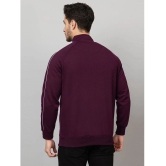 YHA Fleece Mens Casual Jacket - Purple ( Pack of 1 ) - None