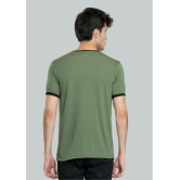 LEEBONEE - Green Cotton Blend Regular Fit Men's T-Shirt ( Pack of 1 ) - None