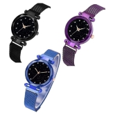 Hala - Multicolor Stainless Steel Analog Womens Watch