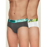 XYXX - Multicolor Modal Mens Briefs ( Pack of 2 ) - None