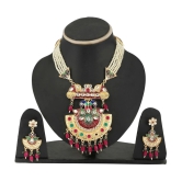 Bhagya Lakshmi - Alloy Multi Color Necklace Set ( Pack of 1 ) - Multi Color