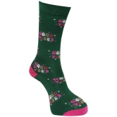 Dollar - Multicolor Cotton Women's Mid Length Socks ( Pack of 5 ) - None