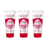 Meglow Instant Glow Skin Brightening Facewash for Women 70g Pack of 5