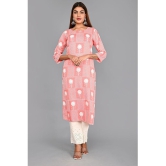 AMIRA'S INDIAN ETHNICWEAR - Peach Rayon Women's Stitched Salwar Suit ( ) - None