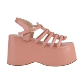 Shoetopia - Pink Women''s Sandal Heels - None