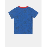 Colt - Blue Cotton Blend Boys T-Shirt ( Pack of 1 ) - None