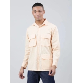 Bene Kleed 100% Cotton Regular Fit Solids Full Sleeves Mens Casual Shirt - Peach ( Pack of 1 ) - None