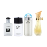 Riya Bindas, Born Rich, Melody & Intense Gold Eau De Parfum (EDP) For Unisex 120 ( Pack of 4 )