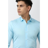 Men Blue Super Slim Fit Formal Full Sleeves Formal Shirt