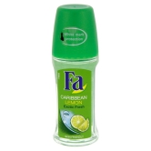 Fa Caribbean Lemon Exotic Fresh Anti-Perspirant Unisex Daily use Roll-on 50 ml