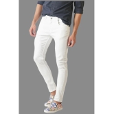 x20 - White Denim Skinny Fit Mens Jeans ( Pack of 1 ) - None