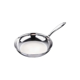 Bergner Argent Tri-Ply Fry Pan | Gas & Induction Compatible | Silver 20 cm