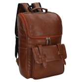 Leather World Tan Leather College Bag