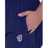 Forbro Navy Blue Polyester Mens Sports Trackpants ( Pack of 2 ) - None