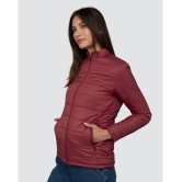 PPTHEFASHIONHUB - Polyester Maroon Jackets - None