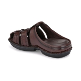 softio Brown Flip Flops - 8