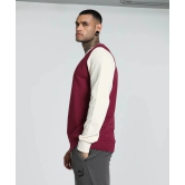 Mens Colorblock Crew-Neck Sweatshirt