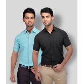 DESHBANDHU DBK - Multicolor Cotton Regular Fit Mens Formal Shirt (Pack of 2) - None