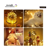 MIRADH - Yellow 5Mtr String Light ( Pack of 2 ) - Yellow