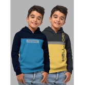 HELLCAT - Multi Color Cotton Blend Boys Sweatshirt ( Pack of 2 ) - None