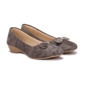 Ishransh - Gray Womens Casual Ballerinas - None