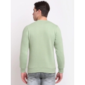 Rodamo  Men Green Printed Sweatshirt