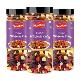 YUM YUM Mixed Dried Fruits-Cranberry, Strawberry, Kiwi, Mango, Healthy Snack- Assorted Fruit 450g