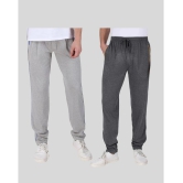 Neo Garments - Multicolor Cotton Mens Trackpants ( Pack of 2 ) - None