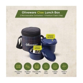 Oliveware Stainless Steel Lunch Box 2 - Container ( Pack of 1 )