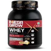 MEGAGROW Whey Protein (Powder) Isolate - Vanilla Flavor- 1 kg