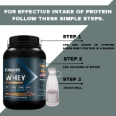 SUPER WHEY PROTEIN WITH PEANUT BUTTER (CRUNCHY CHOCOLATE), 3 ENERGY BAR (FREE SHAKER & JUICER)