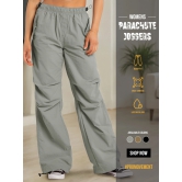 Parachute Light Grey Women Trackpant-XL / Light Grey