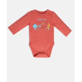 MINI KLUB - Multi Color Cotton Bodysuit For Baby Boy ( Pack of 1 ) - None