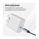 Portronics - No Cable 3A Travel Charger - White