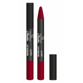 Buy 1 Get 1 Free! Half N' Half Crayon Lipstick 05-Deep Maroon (Matte)