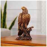 Artarium Resin Mighty Eagle Statue, Eagle Figurines Sculptures, Home Decor Statue howpiece, Feng Shui Vastu Eagle Statue for Decor and Gift (1 Piece)