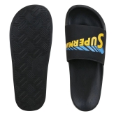 Campus Black Mens Slide Flip Flop  (Pair of 1) - None