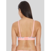 ILRASO - Pink Nylon Lightly Padded Women's Push Up Bra ( Pack of 1 ) - None