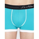 La Intimo Turquoise Cotton Mens Trunks ( Pack of 1 ) - None