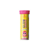 Chicnutrix Glow- Effervescent Glutathione Tablets for Glowing Skin Made with Japanese Glutathione (500 mg) & Vitamin C (40 mg)- 10 Effervescent Glutathione Tablets. Strawberry & Lemon Flavor