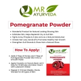 MR Ayurveda 100% Organic Pomegranate Peel Powder Face Pack Masks 100 gm