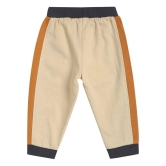 MINI KLUB - Cream Cotton Blend Trackpant For Baby Boy ( Pack of 1 ) - None