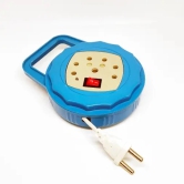 Multipurpose Flex Box Extension Cord 3 Pin Socket with Button and LED Indicator Socket Extension Board